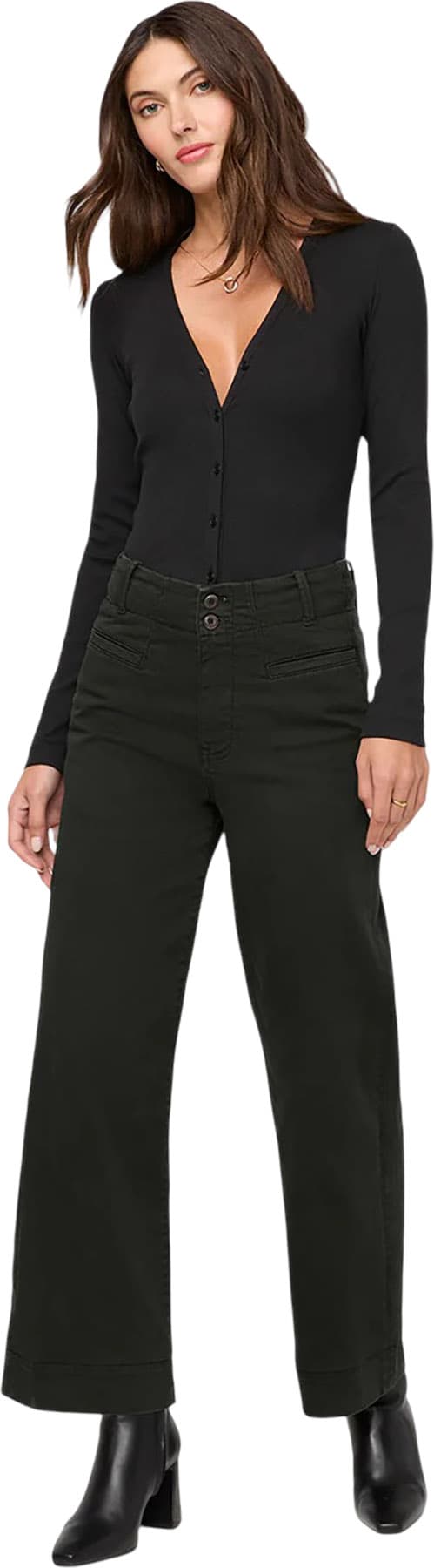 Product gallery image number 7 for product LuxTwill High Rise Trouser - Women's