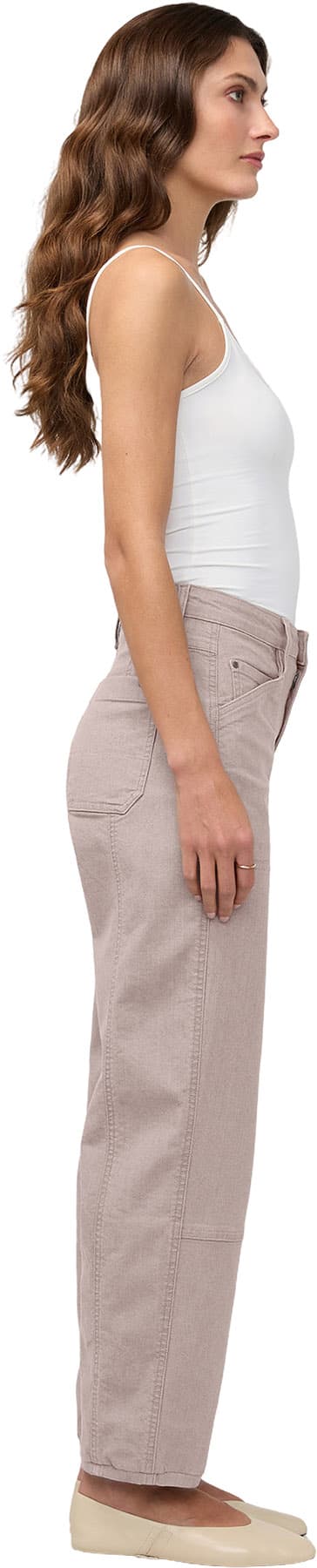 Numéro de l'image de la galerie de produits 8 pour le produit Pantalon utilitaire en toile extensible - Femme