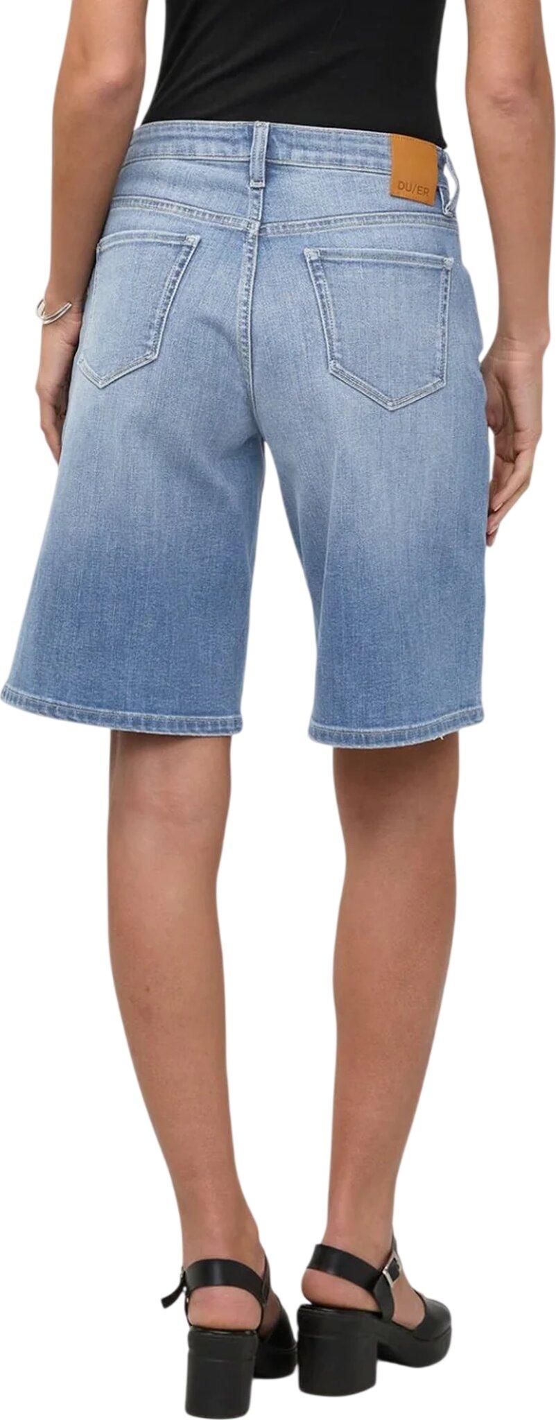 Product gallery image number 4 for product Short ample taille mi-haute Performance Denim+ - Femme