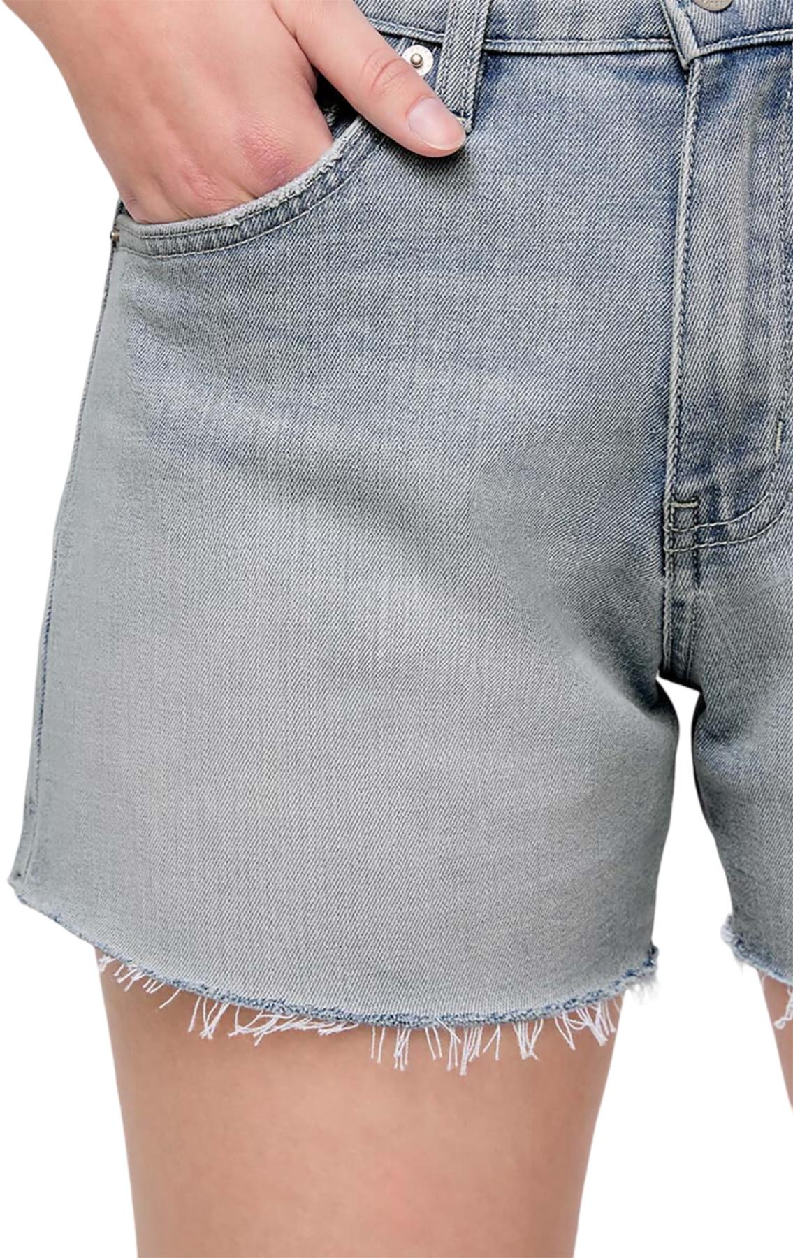 Product gallery image number 4 for product Midweight Denim High Rise Short - Women's