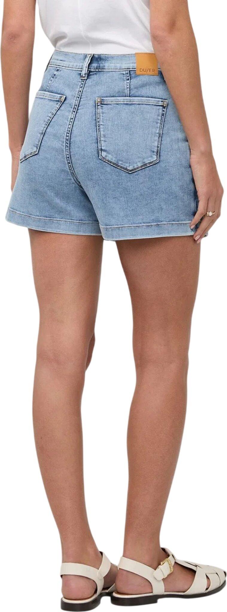 Product gallery image number 6 for product Jupe-short portefeuille Performance Denim Lite - Femme 