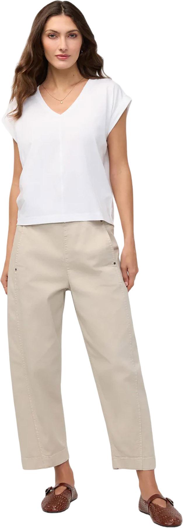 Product gallery image number 3 for product PurePima Dolman V-Neck T-Shirt - Women's