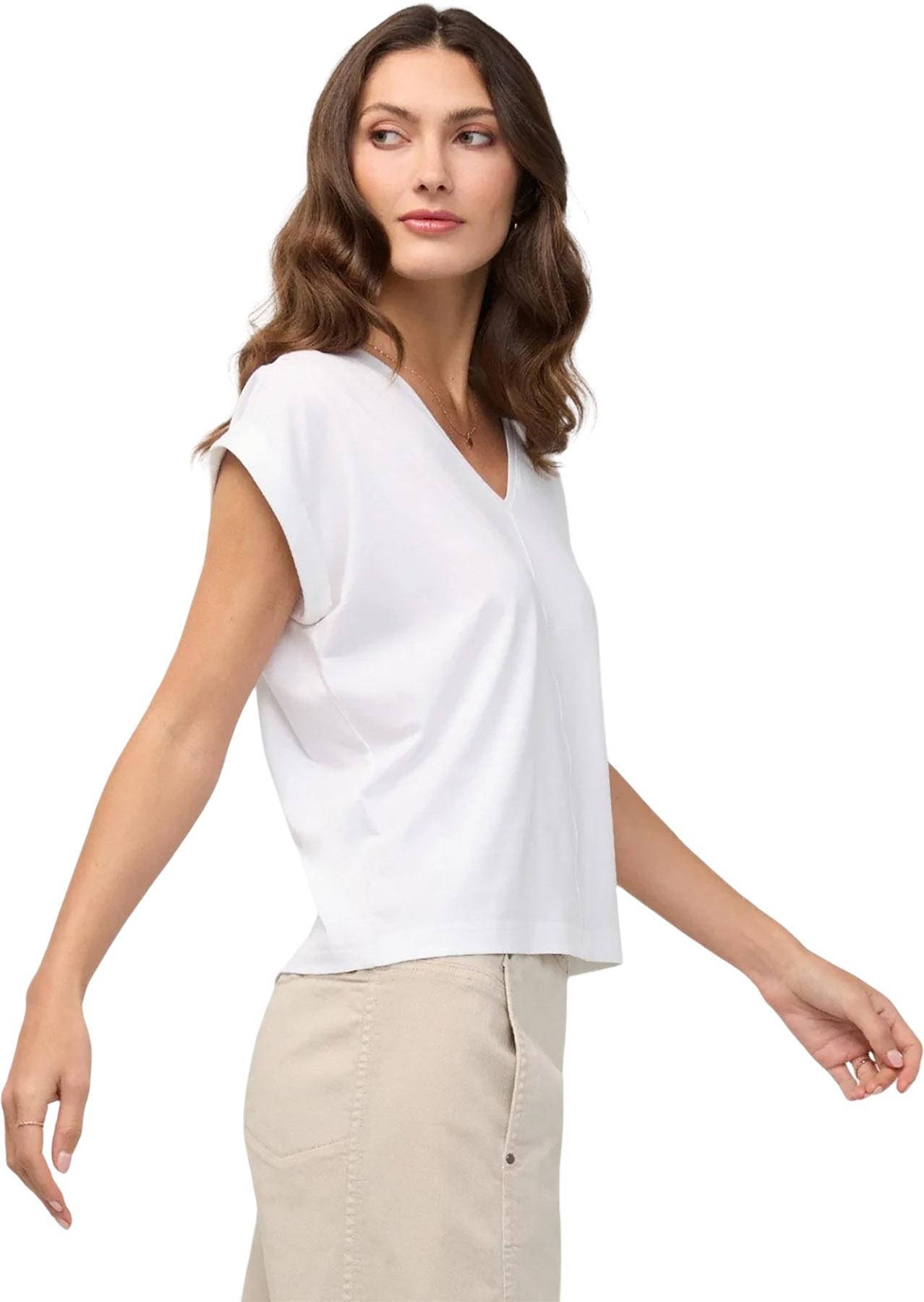 Product gallery image number 5 for product PurePima Dolman V-Neck T-Shirt - Women's