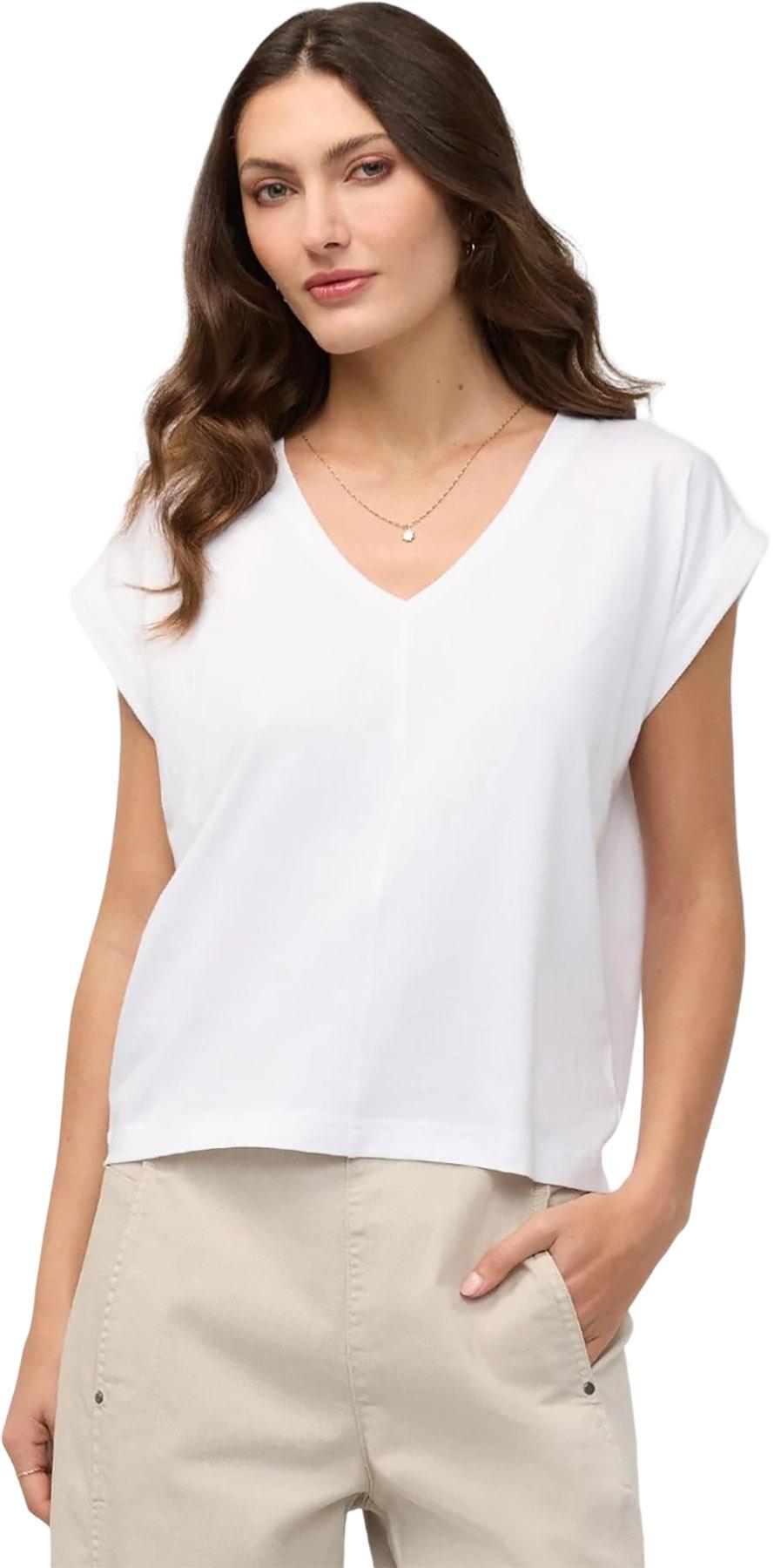 Product image for PurePima Dolman V-Neck T-Shirt - Women's