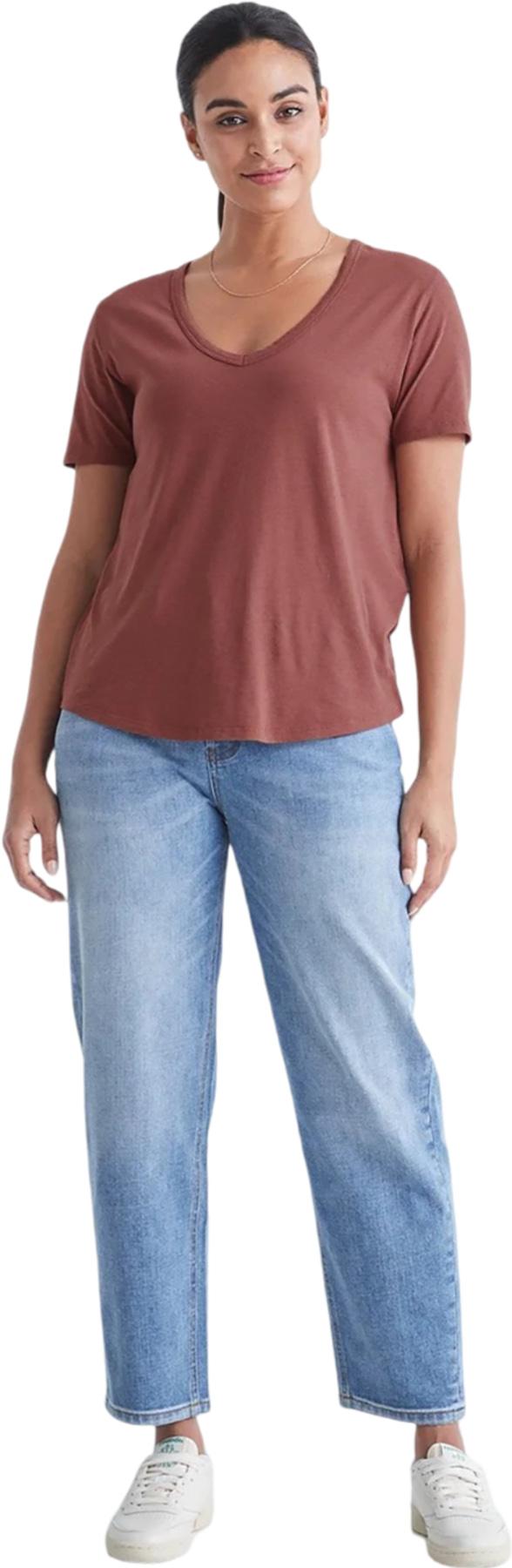 Numéro de l'image de la galerie de produits 3 pour le produit T-shirt à col en V The Only - Femme