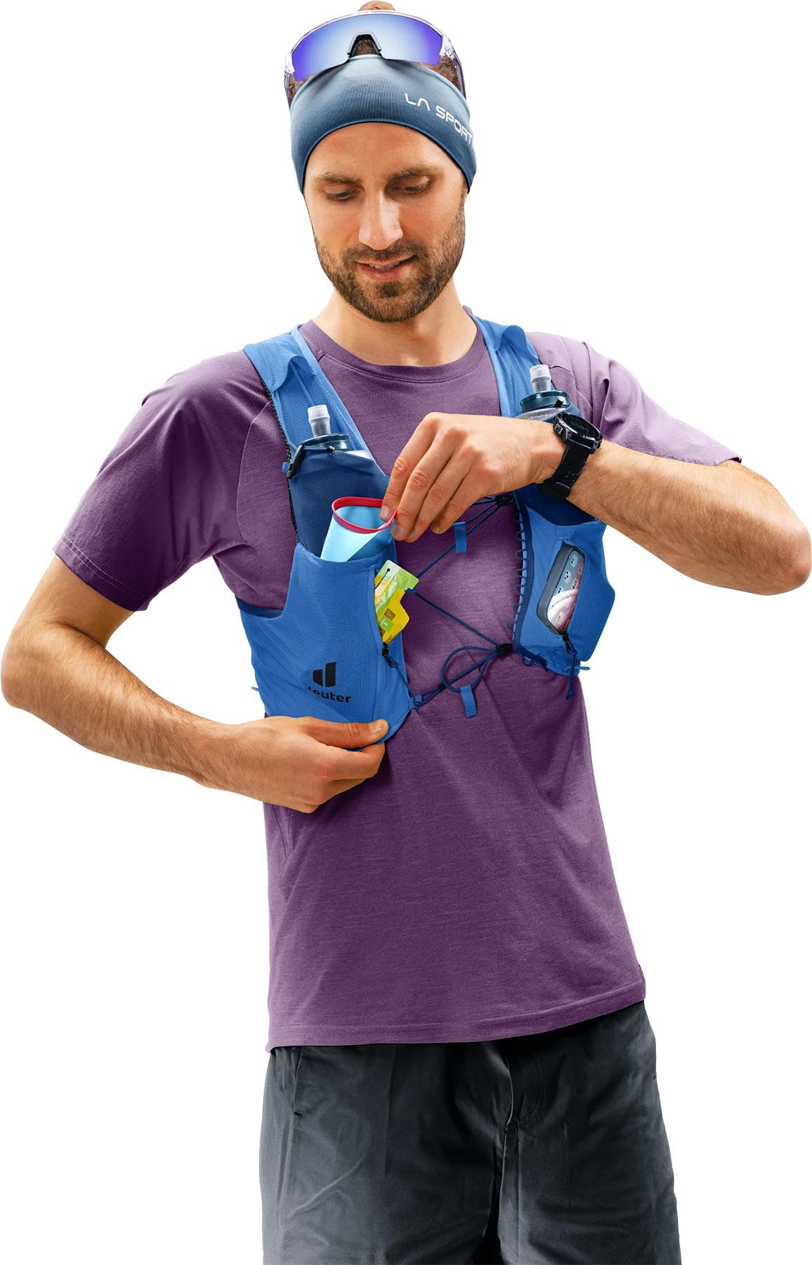 Product gallery image number 5 for product Veste d'hydratation de course sur sentier Traick 5 - Unisexe