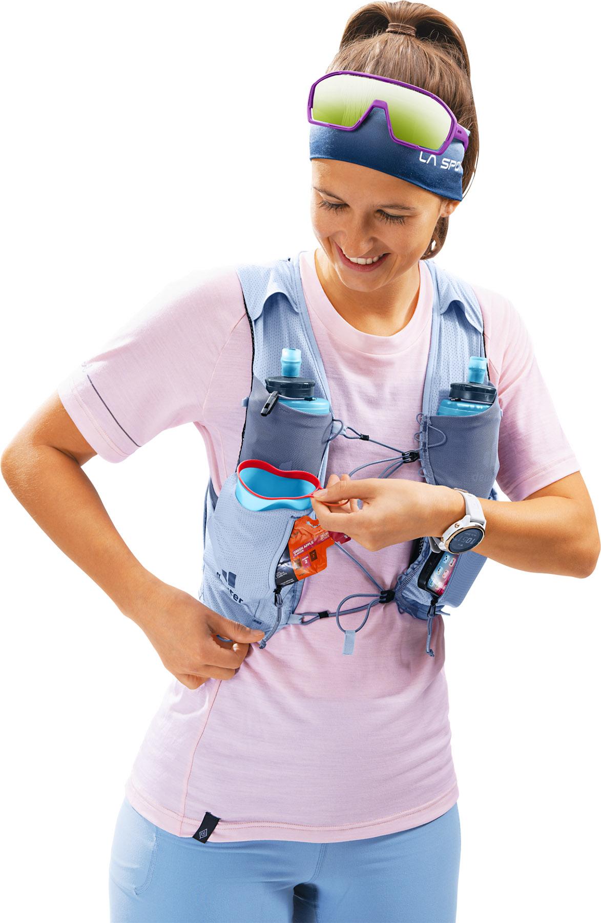 Product gallery image number 10 for product Traick SL Trail Running Hydration Vest with Flasks 9L - Medium - Women's