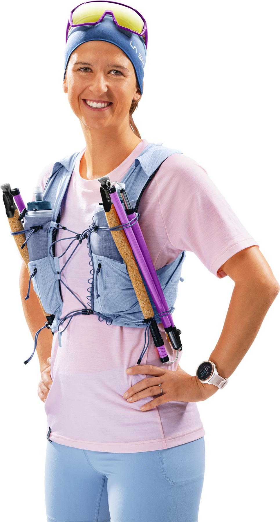 Product gallery image number 4 for product Traick SL Trail Running Hydration Vest with Flasks 9L - Extra Small - Women's