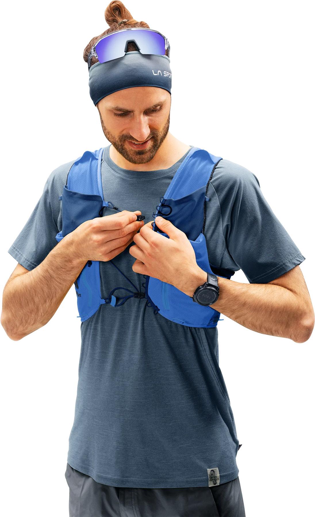 Product gallery image number 4 for product Veste d'hydratation de course sur sentier Traick 9 - Unisexe