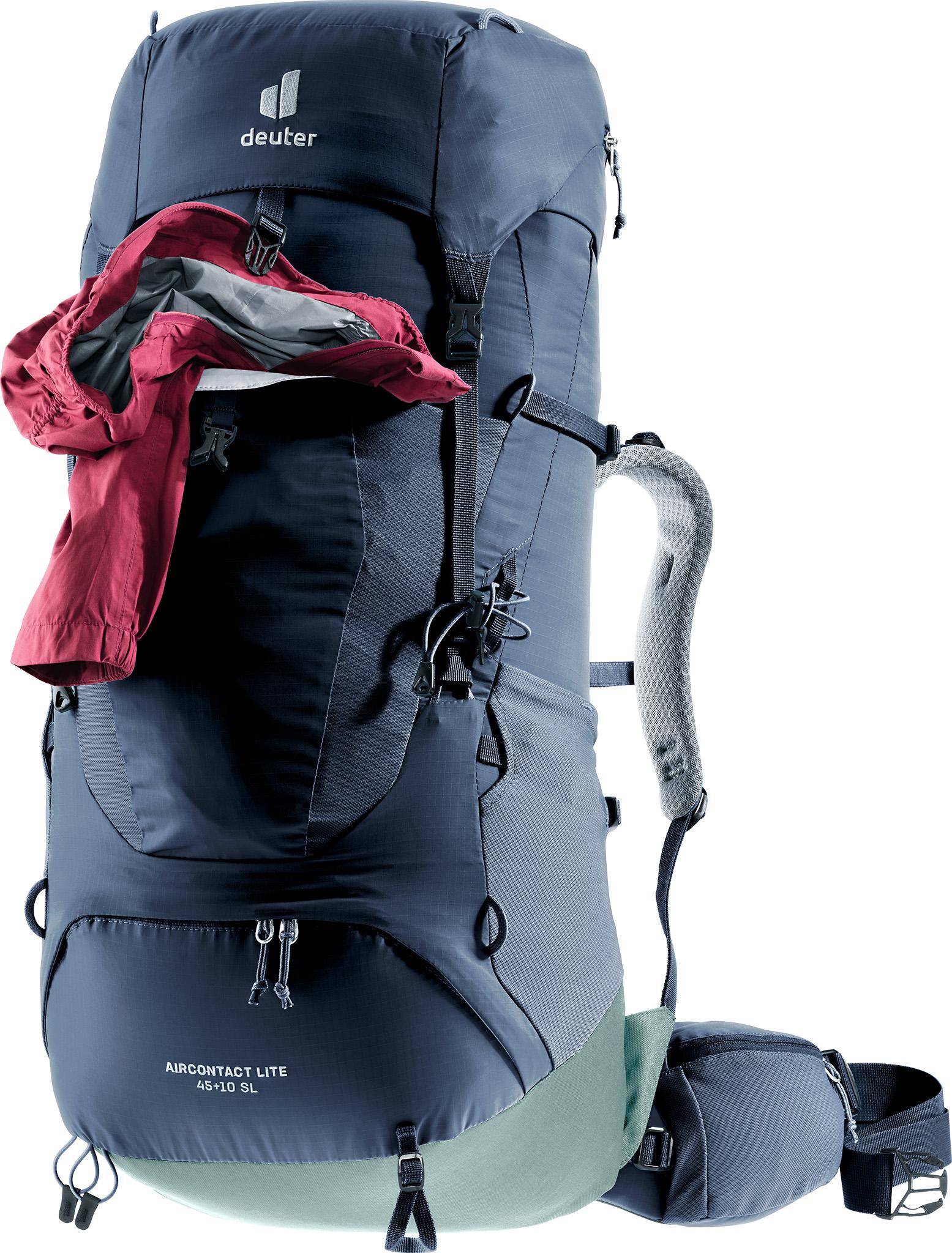 Product gallery image number 5 for product Aircontact Lite Trekking Backpack 45L + 10 SL - Women's