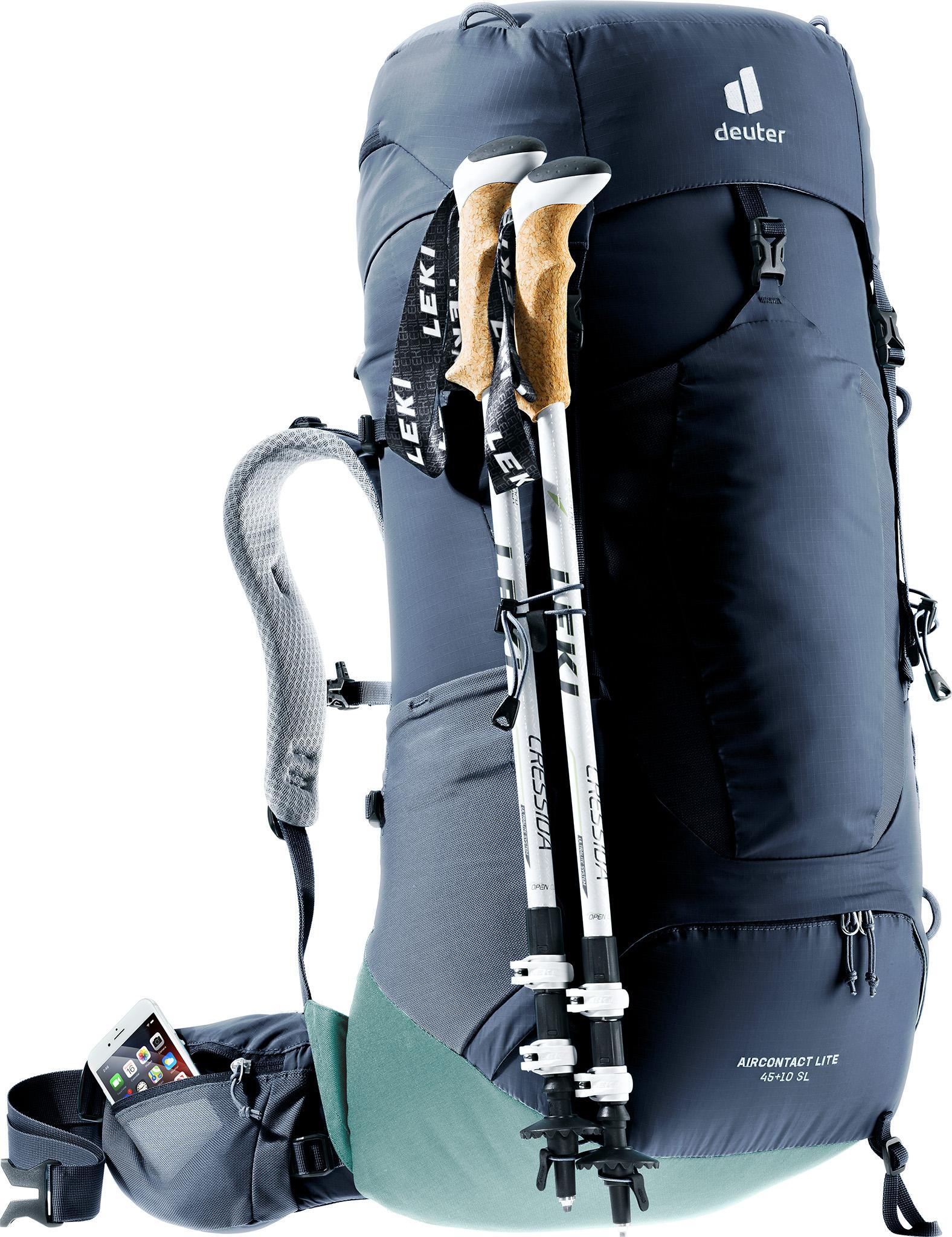 Product gallery image number 9 for product Aircontact Lite Trekking Backpack 45L + 10 SL - Women's