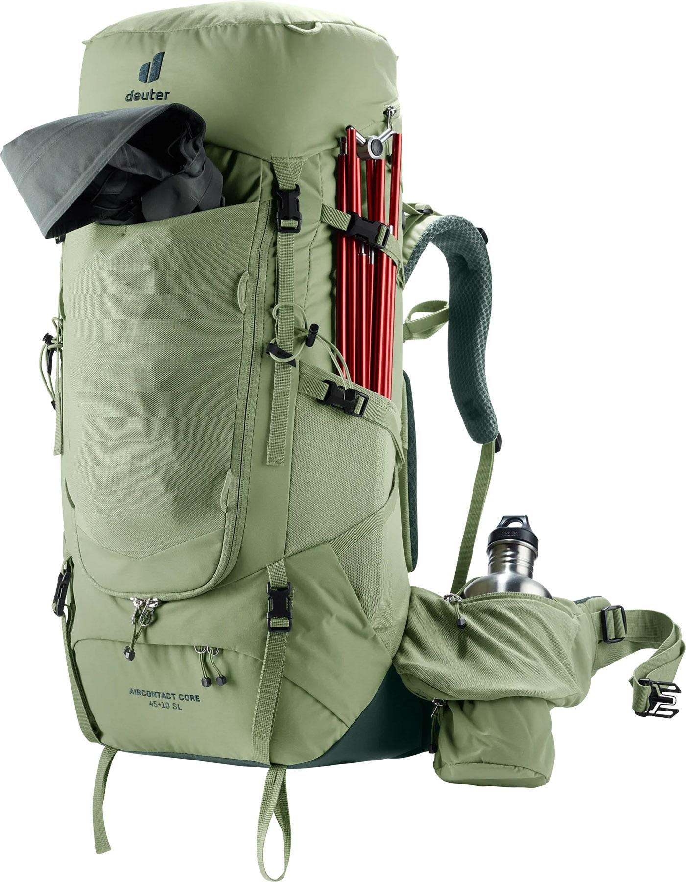 Product gallery image number 7 for product Aircontact Core 45+10 SL Backpacking Pack - Women's
