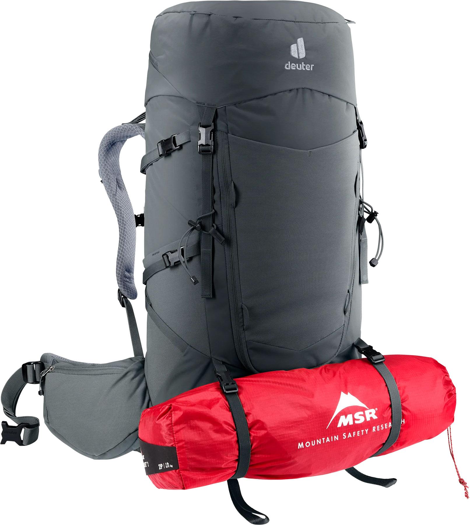 Product gallery image number 8 for product Sac à dos de randonnée Aircontact Core 45+10 SL - Femme