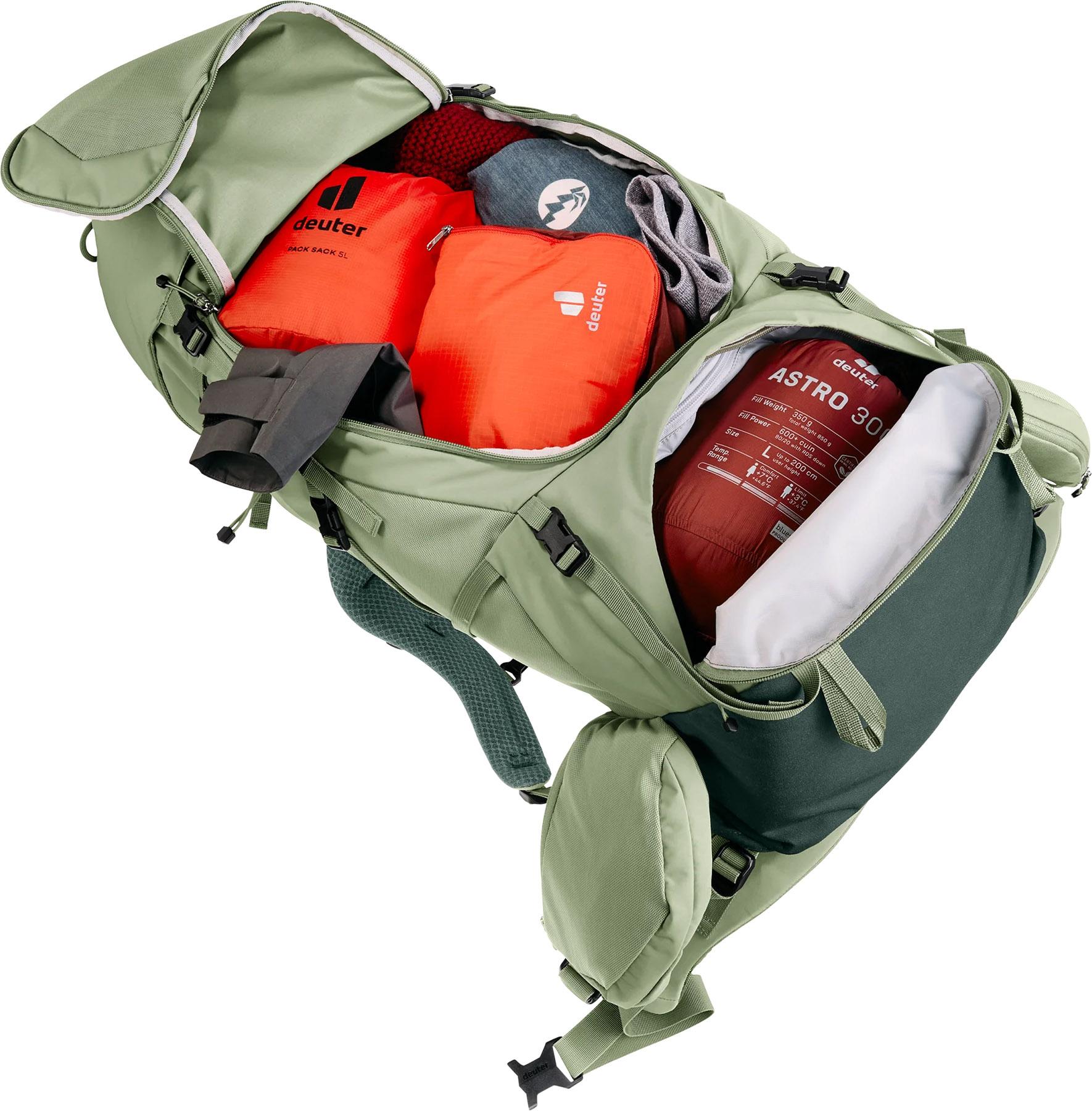Product gallery image number 2 for product Aircontact Core 45+10 SL Backpacking Pack - Women's