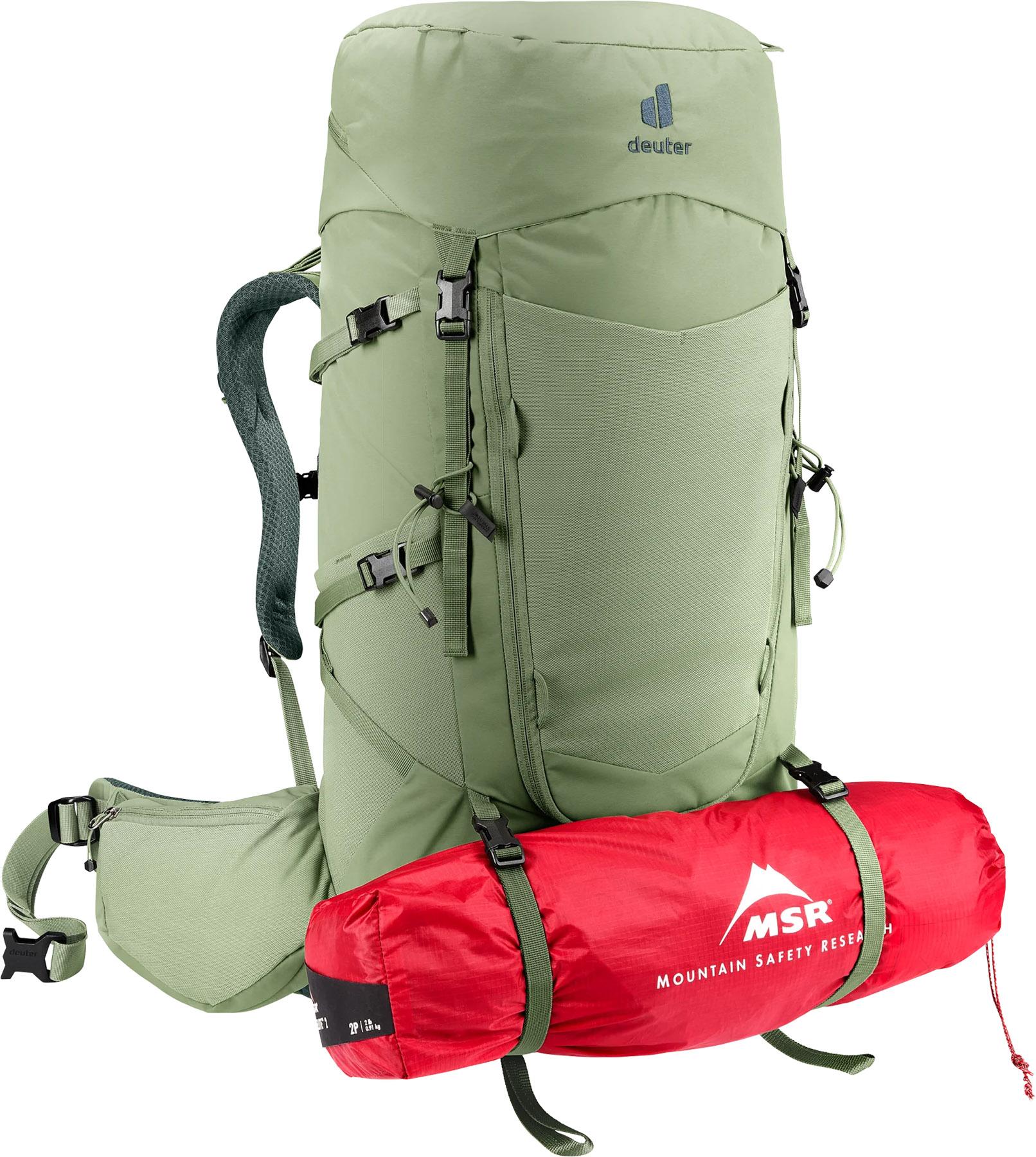 Product gallery image number 3 for product Aircontact Core 45+10 SL Backpacking Pack - Women's