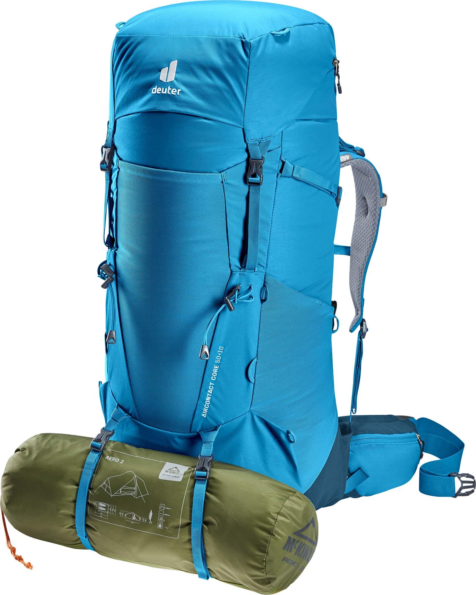 Product gallery image number 2 for product Aircontact Core 50+10 Trekking backpack - Unisex