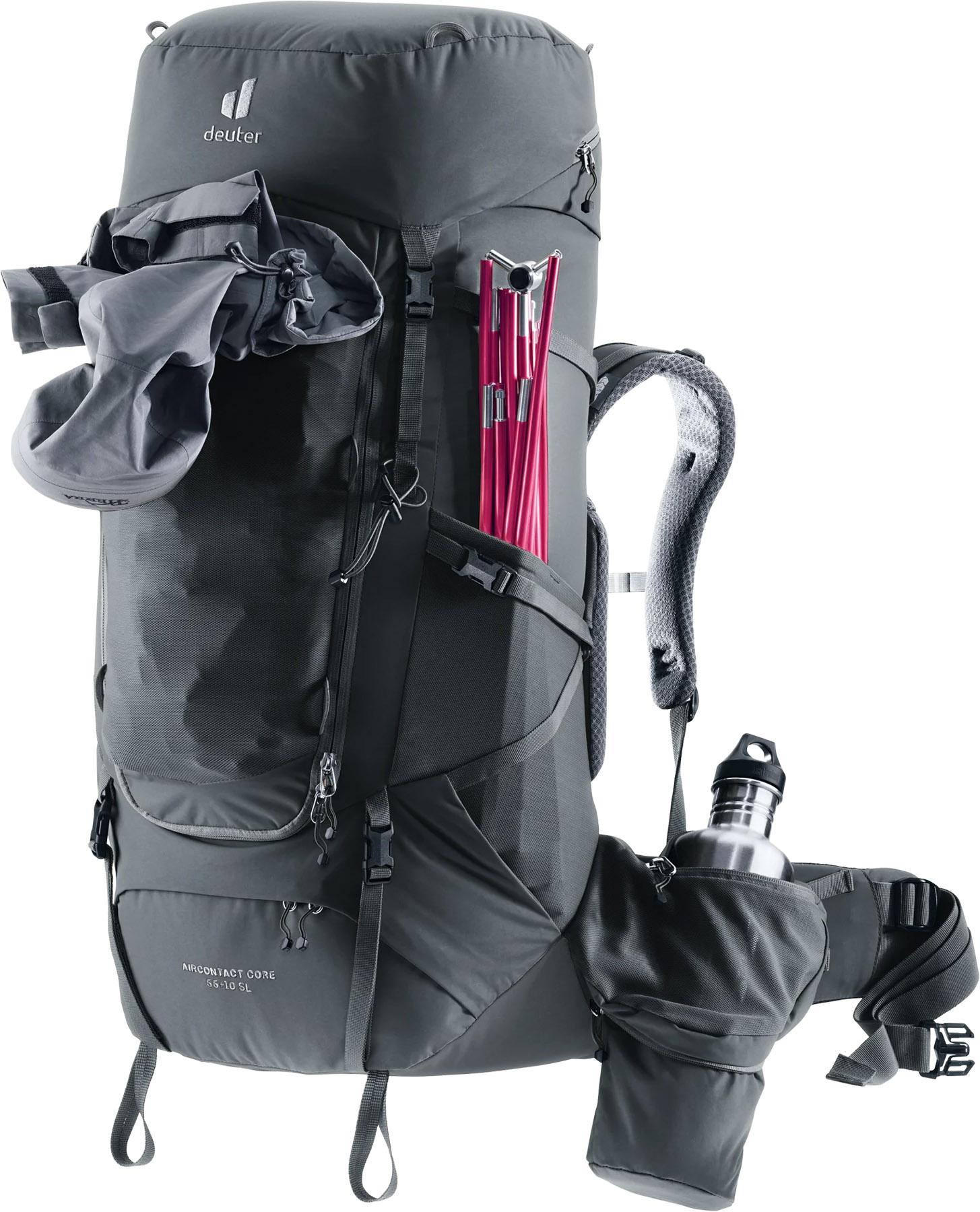 Numéro de l'image de la galerie de produits 5 pour le produit Sac à dos de randonnée Aircontact Core 55+10 SL - Femme