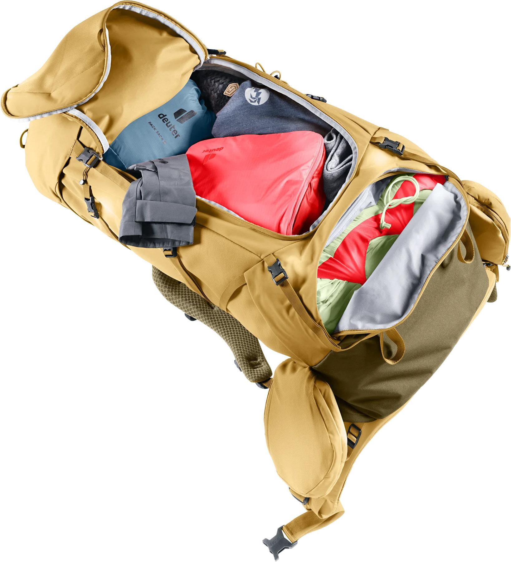 Product gallery image number 6 for product Sac à dos de randonnée Aircontact Core 55+10 SL - Femme