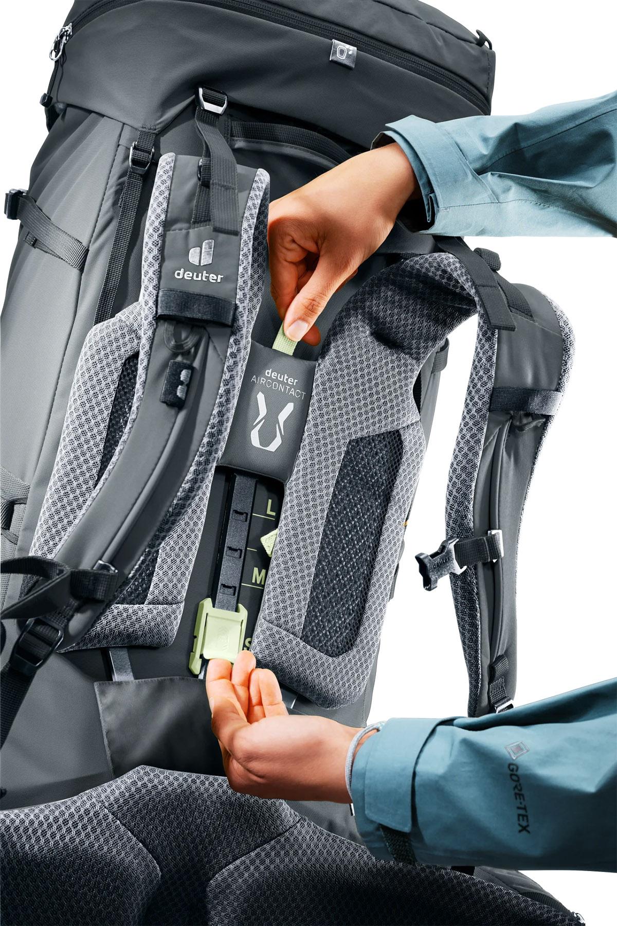 Numéro de l'image de la galerie de produits 7 pour le produit Sac à dos de randonnée Aircontact Core 55+10 SL - Femme