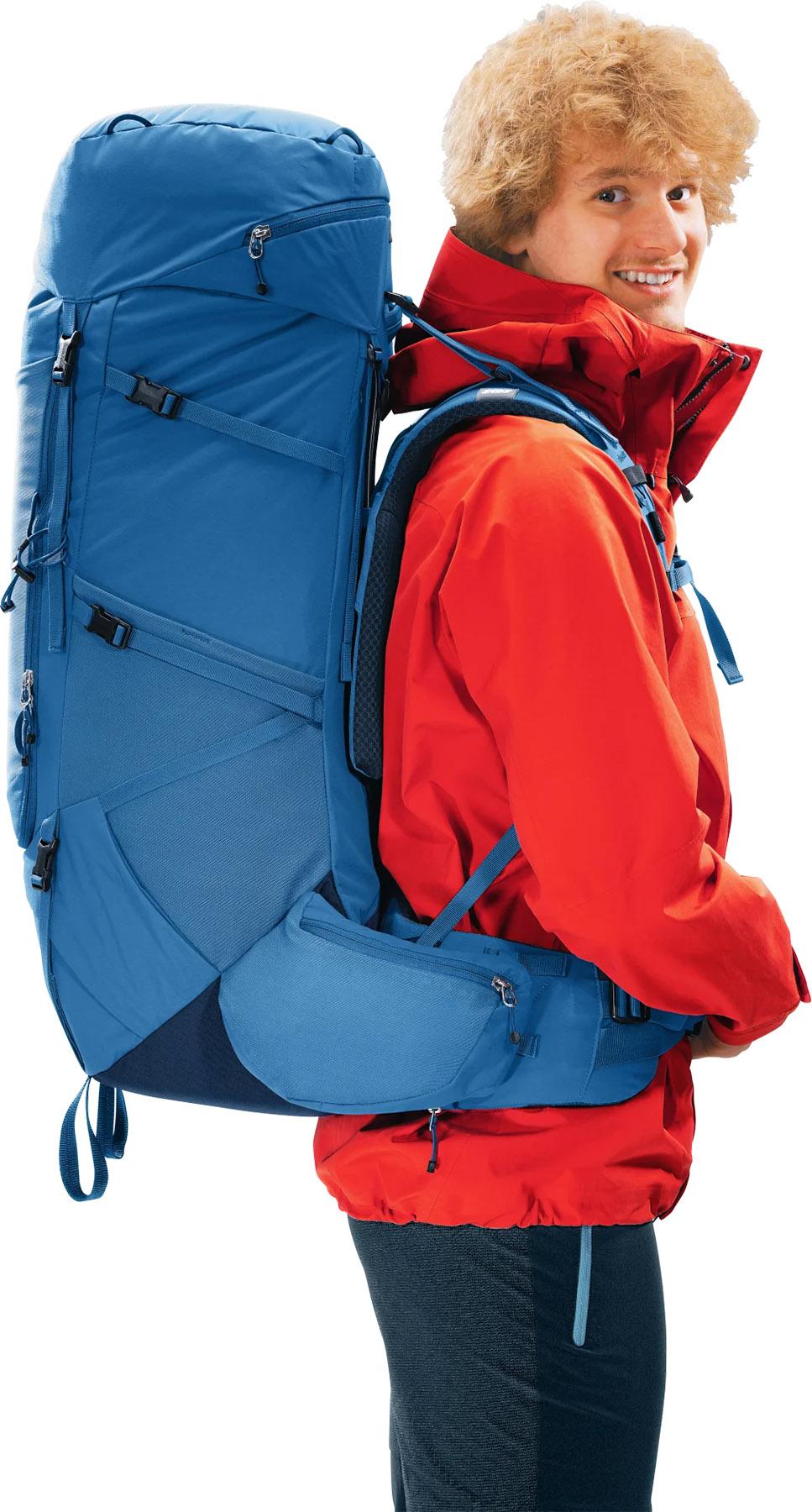 Product gallery image number 3 for product Sac à dos de randonnée Aircontact Core 60+10