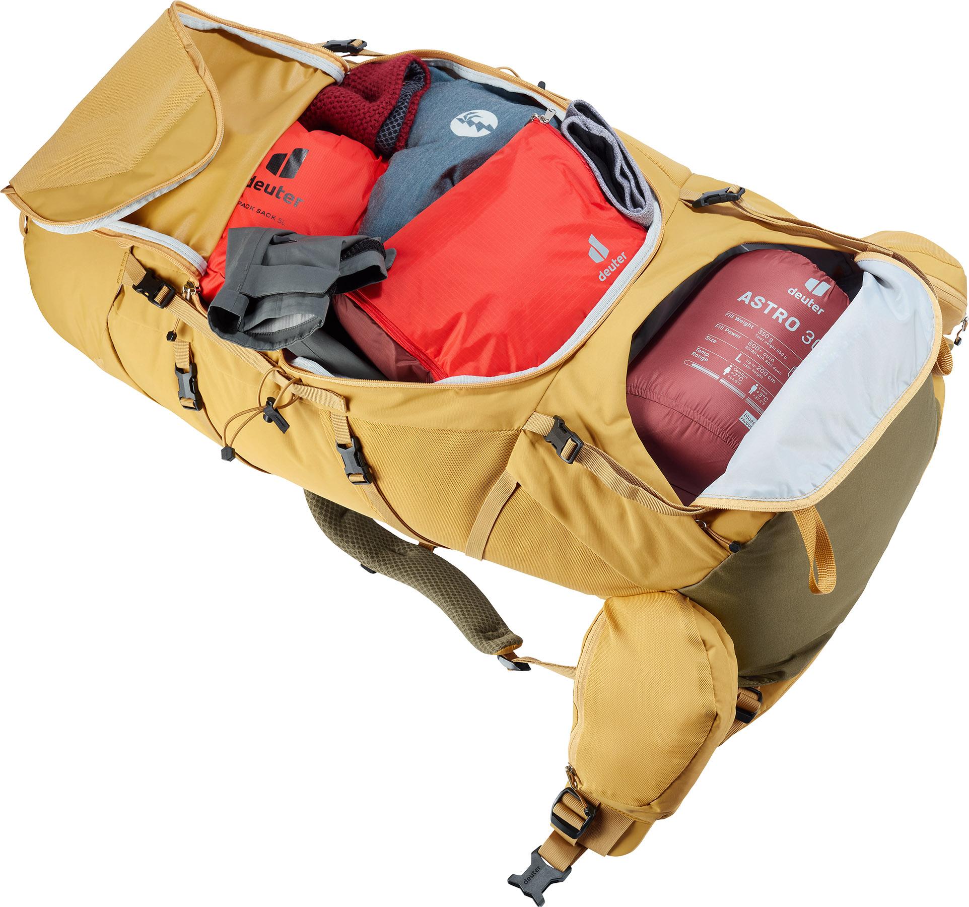 Product gallery image number 6 for product Sac à dos de randonnée Aircontact Core 65+10 SL - Femme