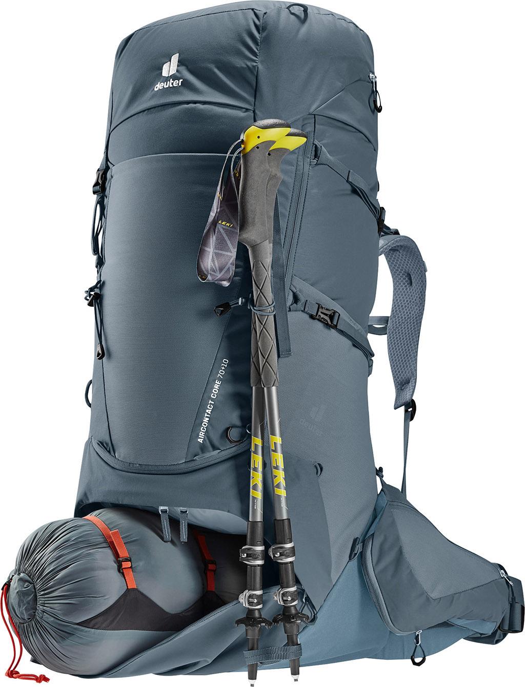 Product gallery image number 8 for product Sac à dos de randonnée Aircontact Core 70 + 10L