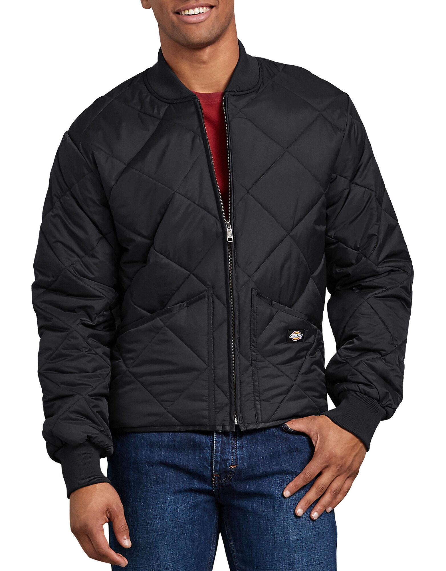 Product gallery image number 1 for product Diamond Quilted Nylon Jacket - Men's