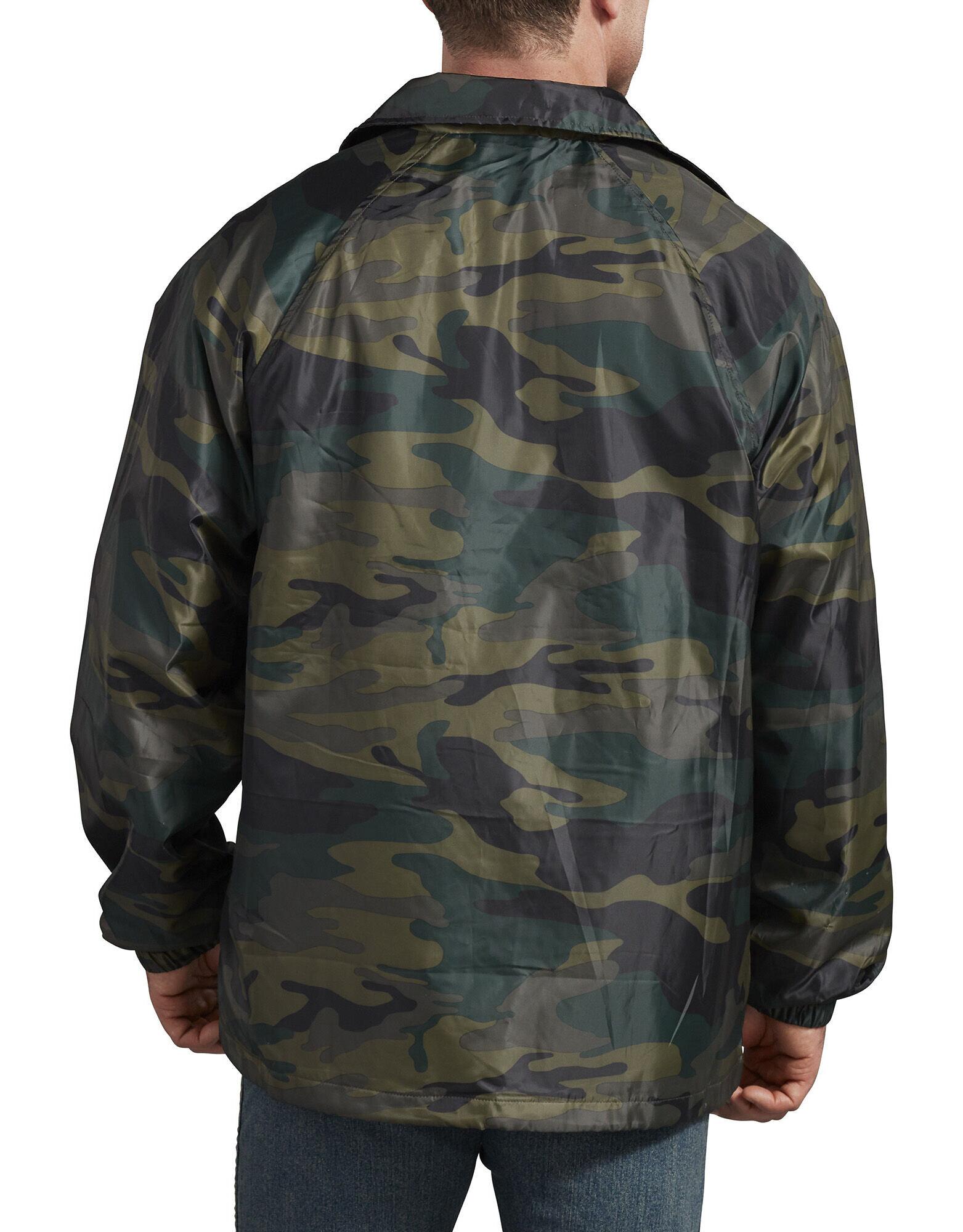 Product gallery image number 2 for product Camo Coaches Jacket - Men's