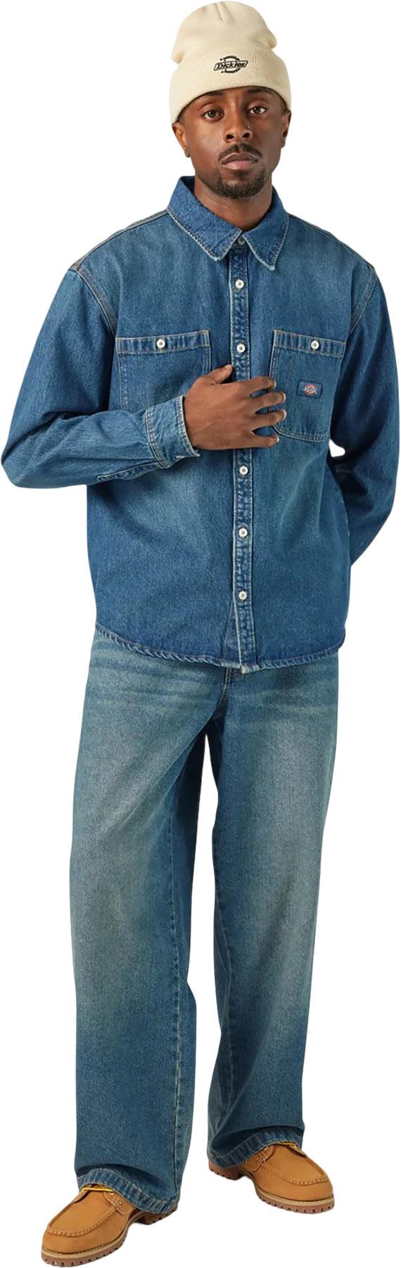 Product gallery image number 3 for product Mechanic Long Sleeve Denim Shirt - Men's