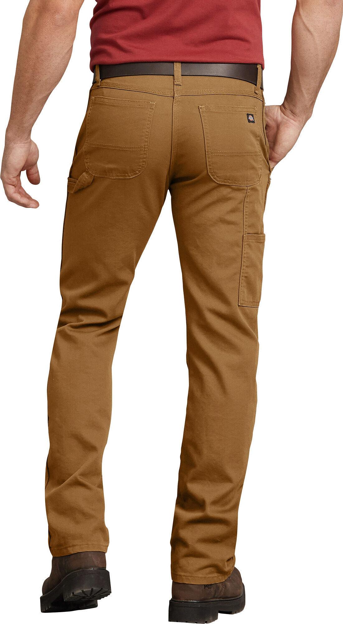 Numéro de l'image de la galerie de produits 2 pour le produit Pantalon menuisier FLEX, coupe standard, jambe droite, en coutil Tough Max - Homme