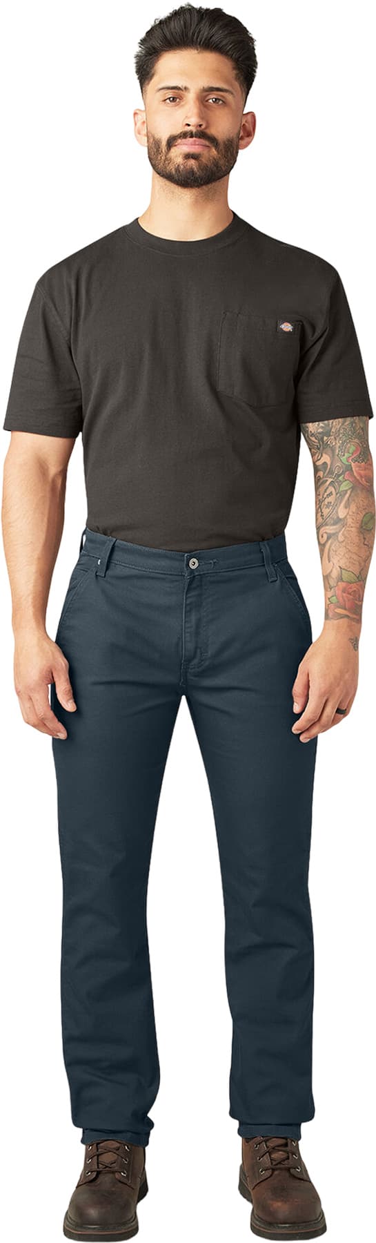 Product gallery image number 3 for product FLEX Regular Fit Straight Leg Tough Max Duck Carpenter Pants - Men's