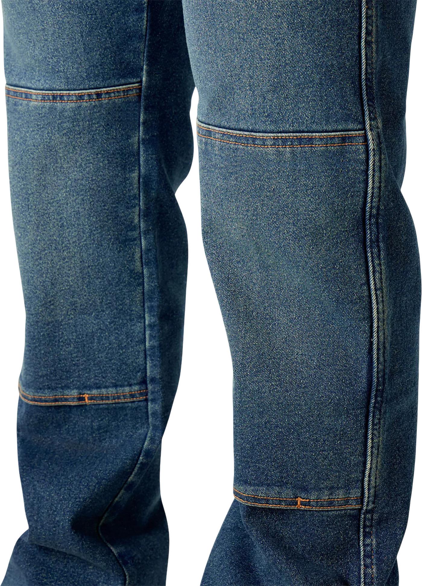 Product gallery image number 4 for product Jean décontracté à genoux doublés Flex - Homme