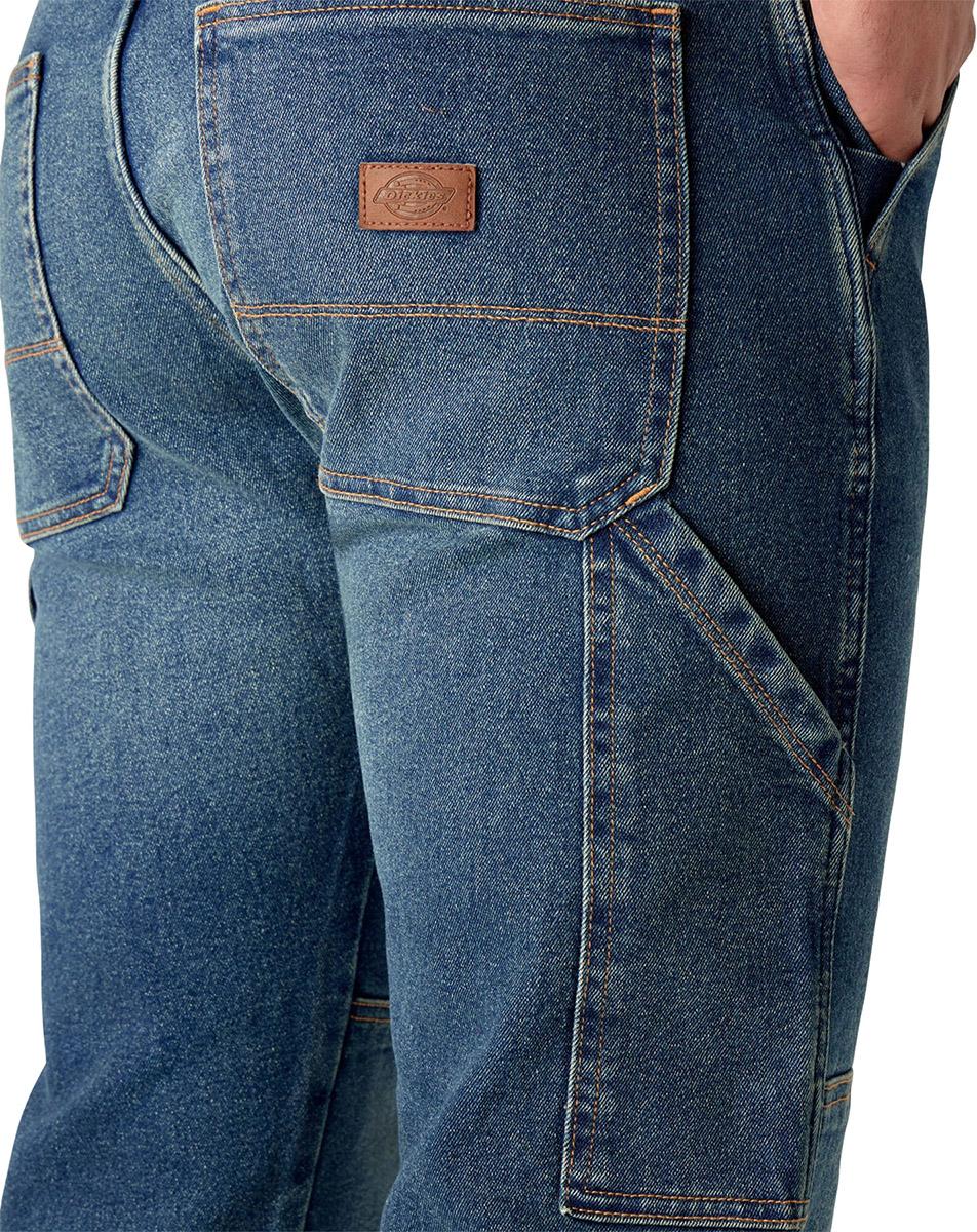 Product gallery image number 5 for product Jean décontracté à genoux doublés Flex - Homme