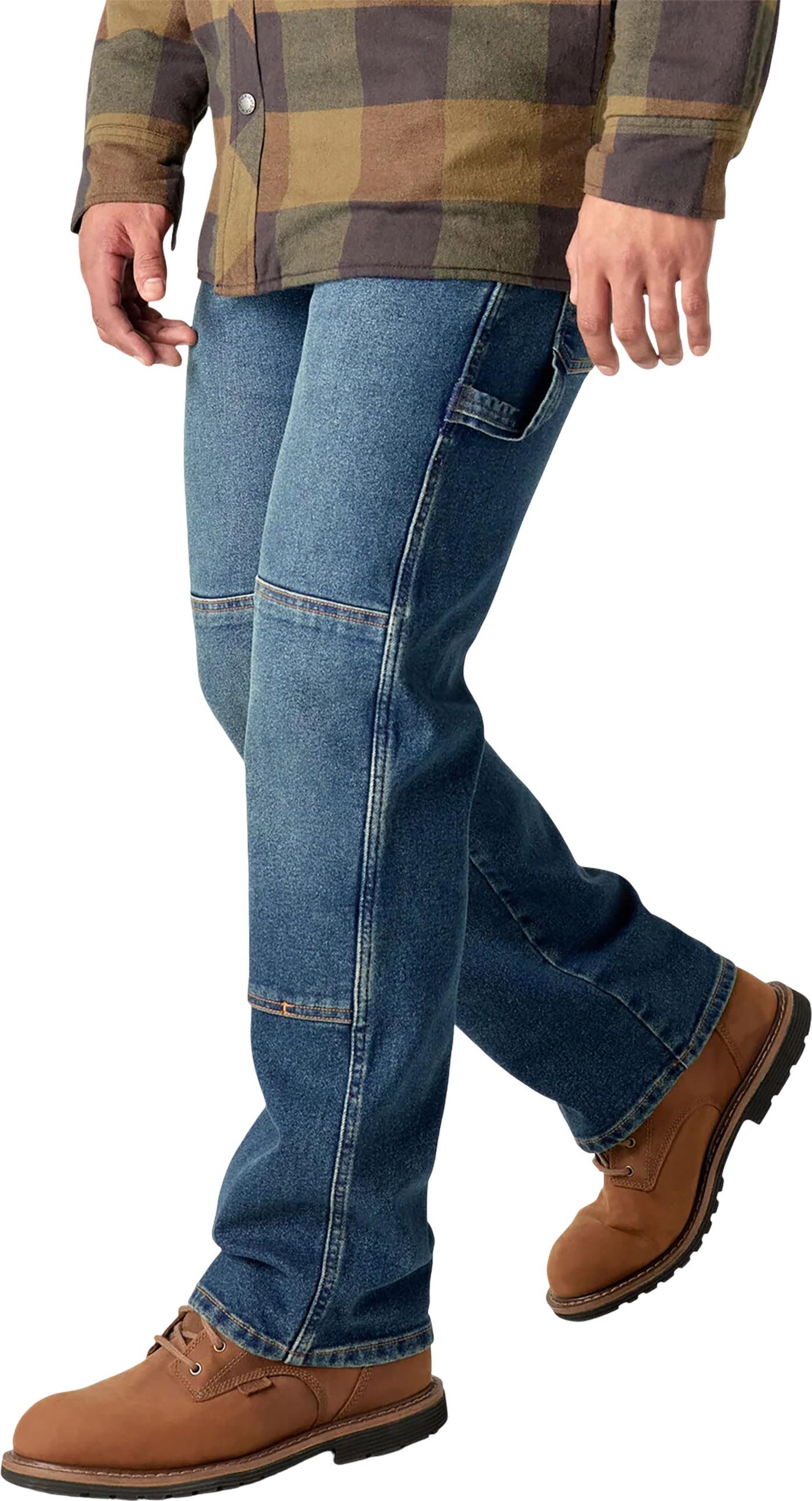 Product gallery image number 6 for product Jean décontracté à genoux doublés Flex - Homme