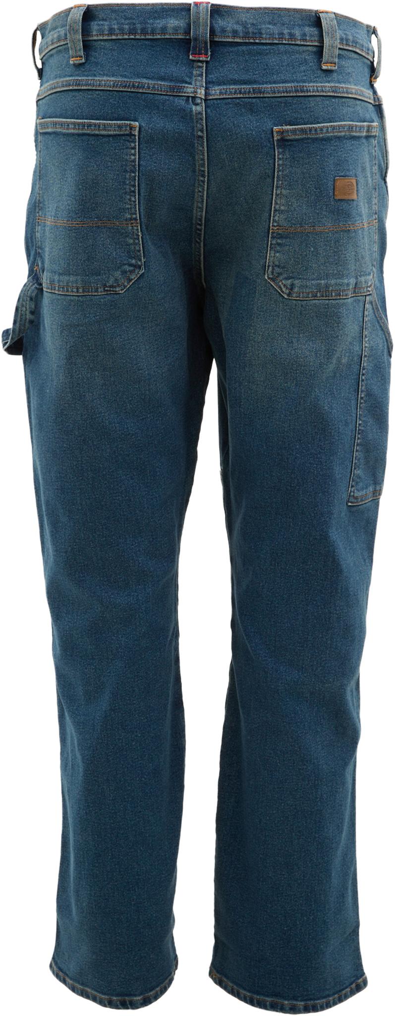Product gallery image number 9 for product Jean décontracté à genoux doublés Flex - Homme