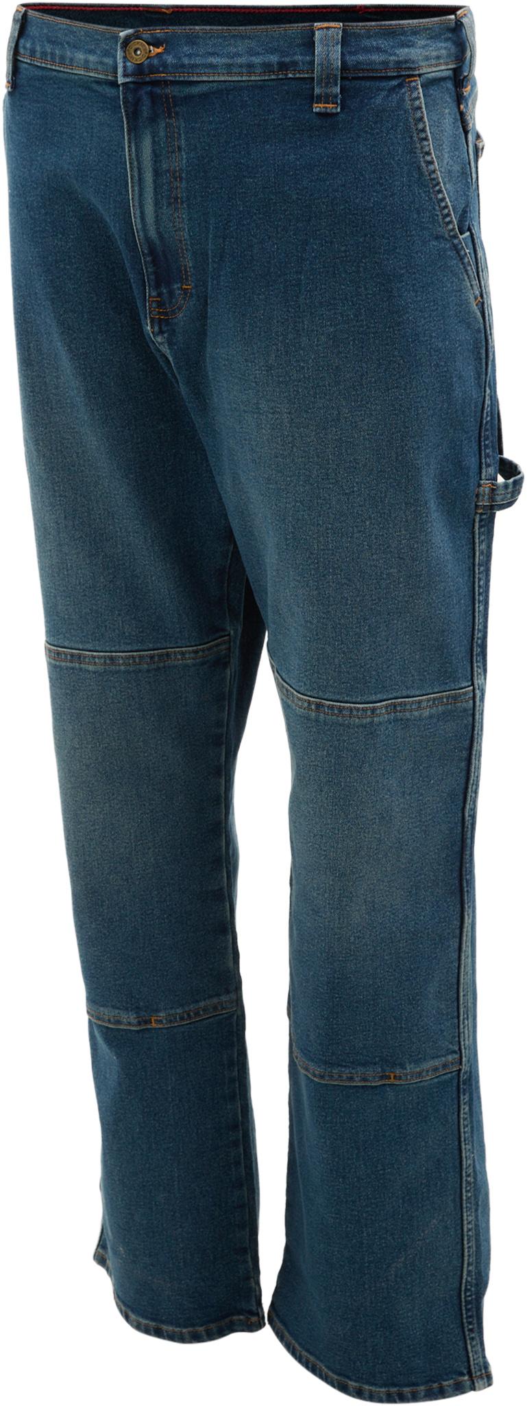 Product gallery image number 10 for product Jean décontracté à genoux doublés Flex - Homme