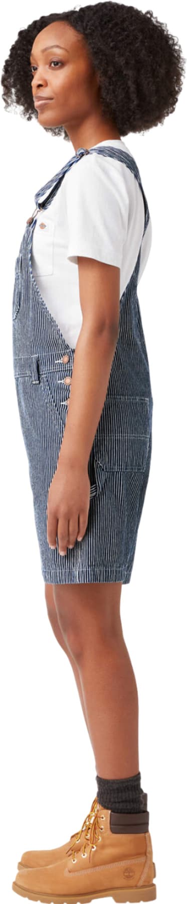 Numéro de l'image de la galerie de produits 4 pour le produit Salopette courte coupe décontractée 7" - Femme