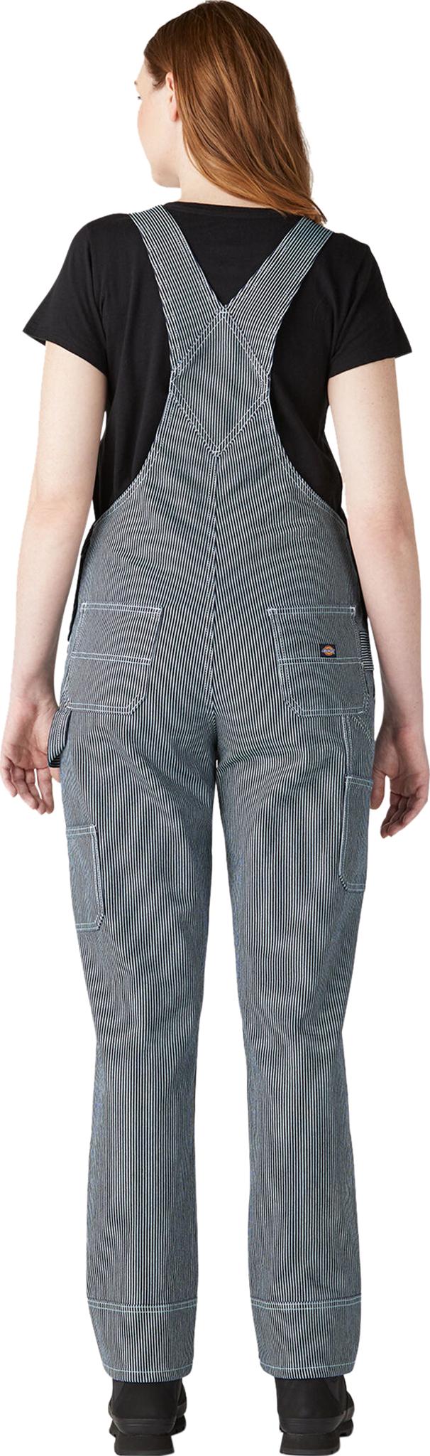 Product gallery image number 3 for product Hickory Stripe Boyfriend Bib Overall - Women's