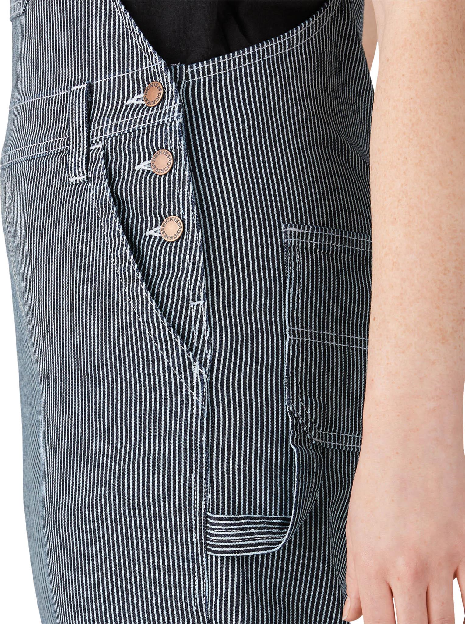 Product gallery image number 6 for product Hickory Stripe Boyfriend Bib Overall - Women's
