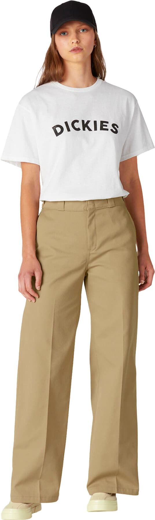 Product gallery image number 4 for product Regular Fit Wide Leg Work Pant - Women's