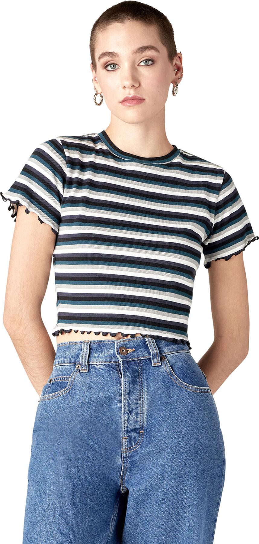 Image de produit pour T-shirt ajusté à rayures Baby- Femme