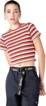Colour: Pink - White Explorer Stripe