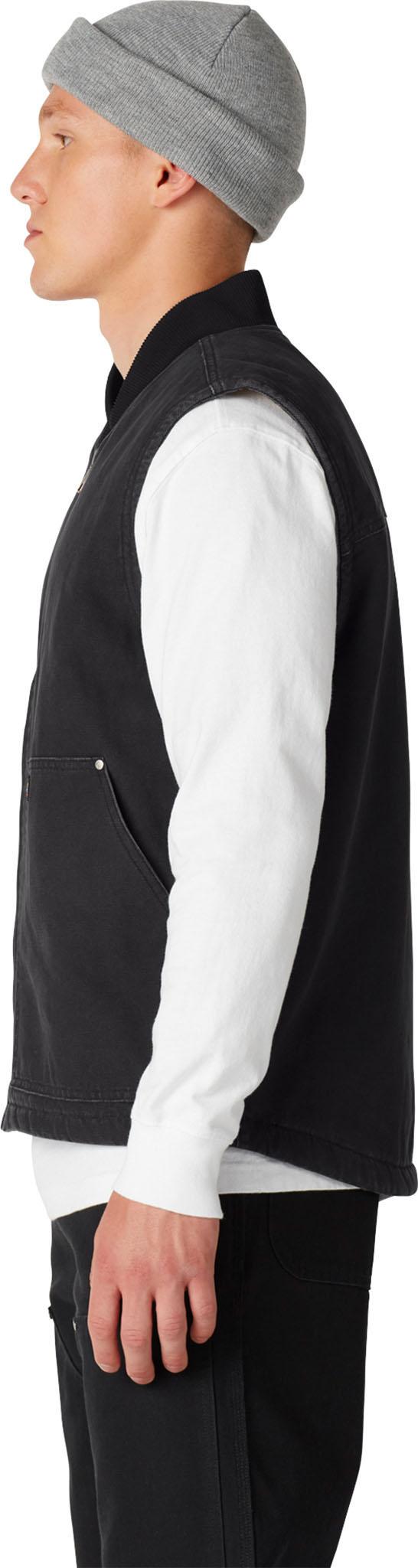 Product gallery image number 7 for product Stonewashed Duck High Pile Fleece Lined Vest - Men's