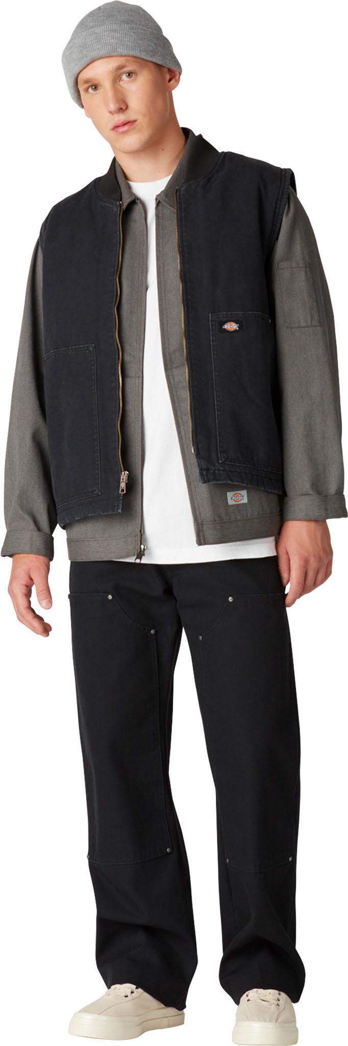 Product gallery image number 1 for product Stonewashed Duck High Pile Fleece Lined Vest - Men's