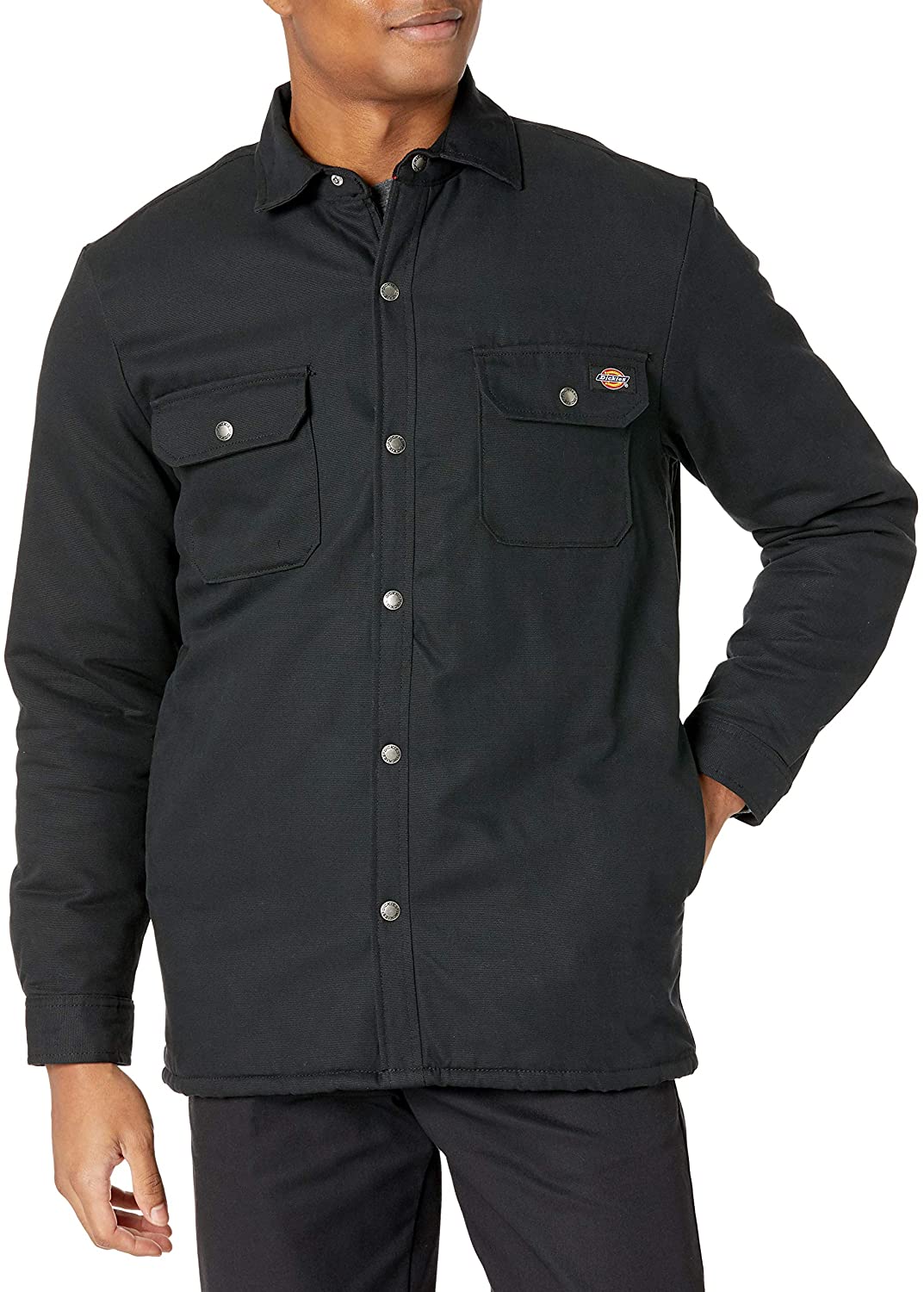 Product gallery image number 1 for product Flannel Lined Duck Shirt Jacket with Hydroshield - Men's