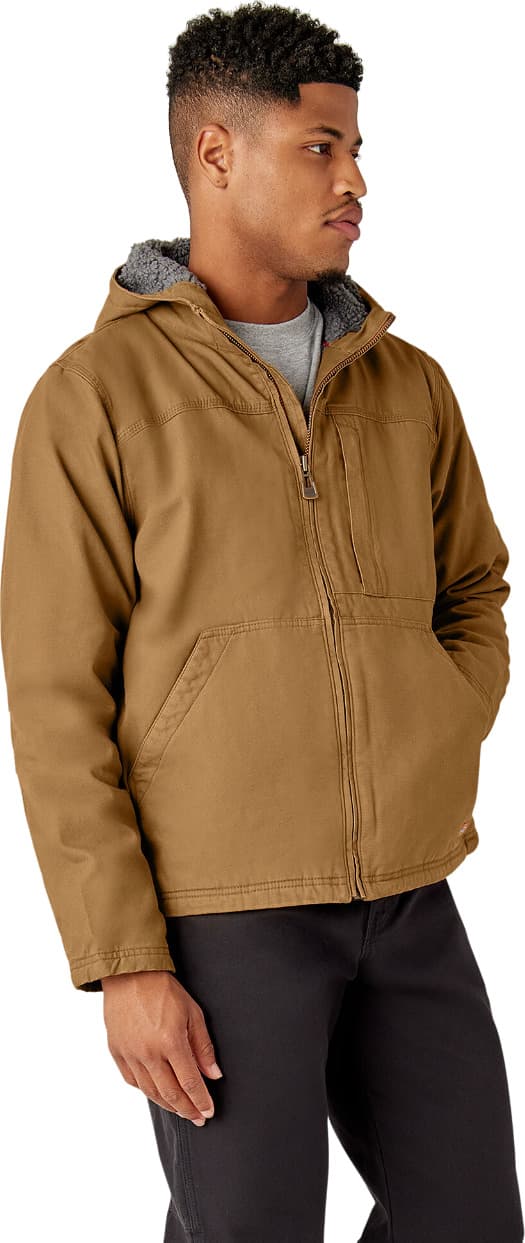 Product gallery image number 3 for product Duck Canvas High Pile Fleece Lined Jacket - Men's