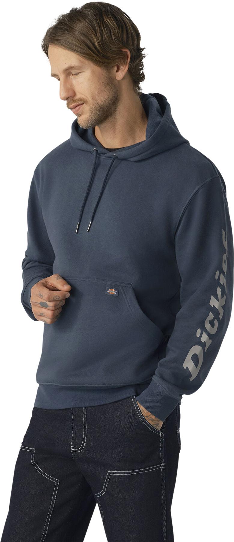 Product gallery image number 6 for product Water Repellent Sleeve Logo Hoodie - Men's