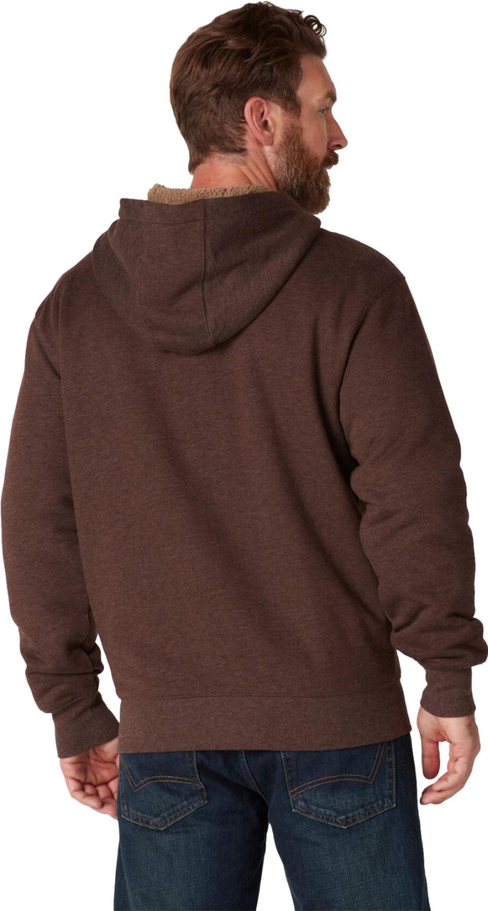 Product gallery image number 2 for product High Pile Fleece Lined Full Zip Hoodie - Men's