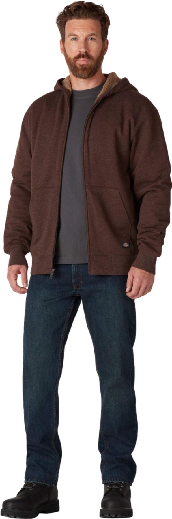 Product gallery image number 3 for product High Pile Fleece Lined Full Zip Hoodie - Men's