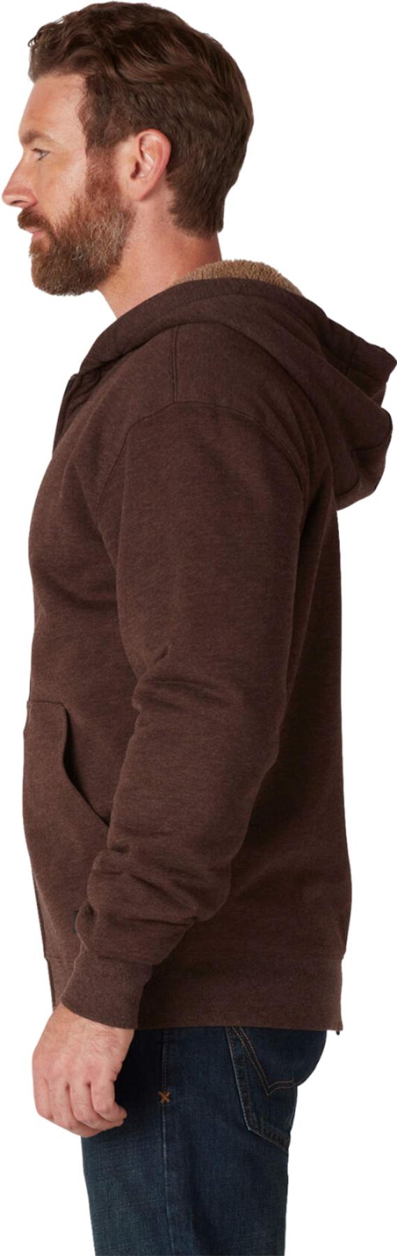 Product gallery image number 5 for product High Pile Fleece Lined Full Zip Hoodie - Men's